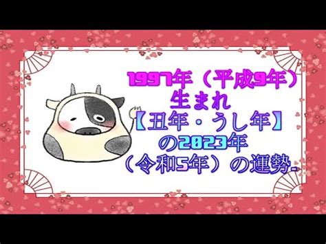 1997 丑年|【図解】1997年（平成9年）生まれ｜干支・命式・九 